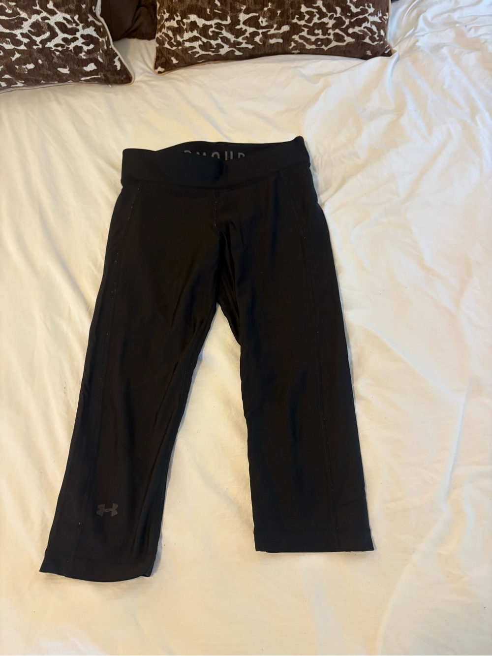 Under Armour Black Capri Leggings for Kids